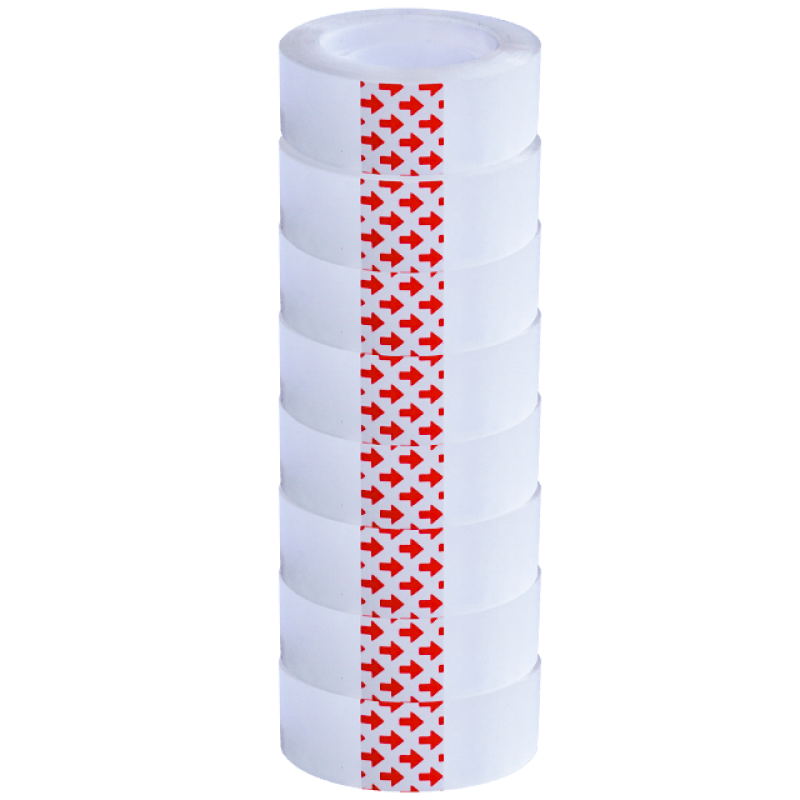 Bandă adezvă transparentă, 18 mm x 33 m, set 8 role